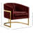 Carter Velvet Barrel Chair-197039841