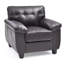 Fauteuil capitonné large de 36 po Benton-912782491