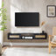Meuble télé mural flottant avec 2 portes rabattables Petoskey-1272901218-1272901223