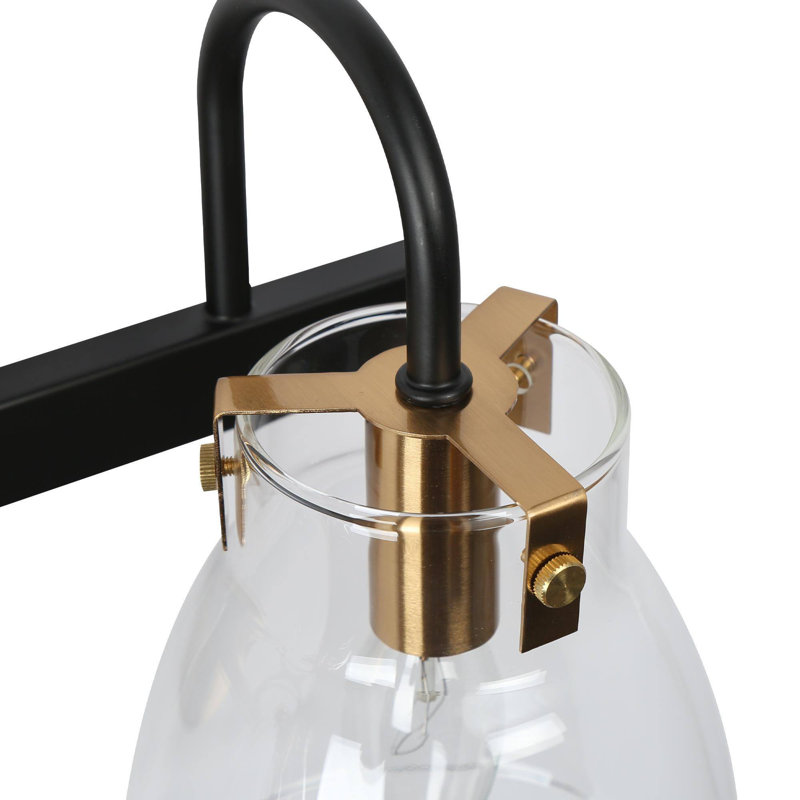 Grossberndt 1/2/3/4-Light Dimmable Vanity Light, 4