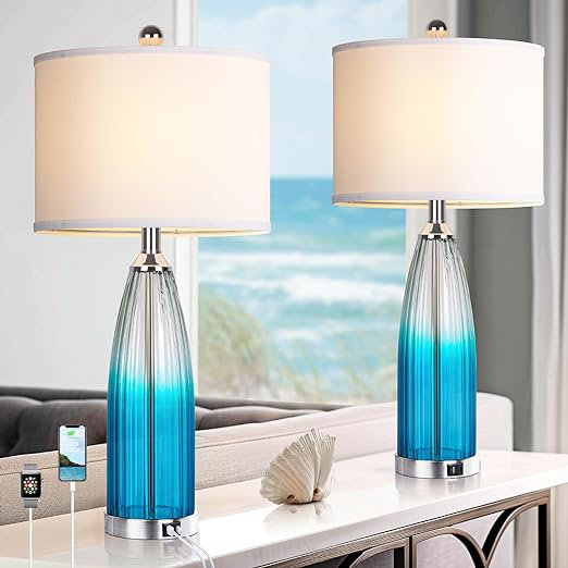 Flechia Metal USB Accent Lamp, Silver