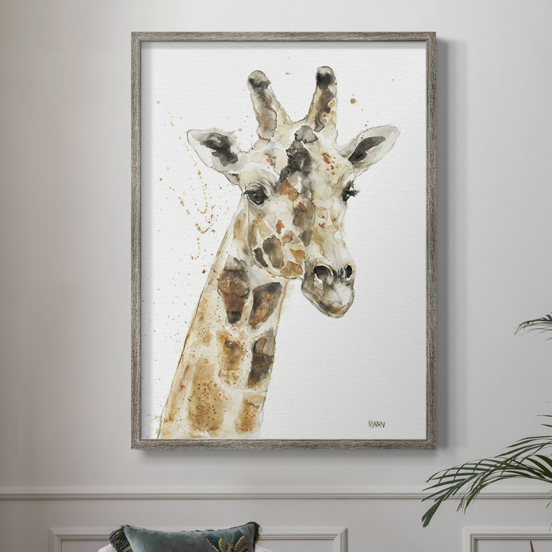 Savannah IV Framed Print - Solid Wood