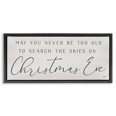 Inspiring Christmas Eve Sentiment