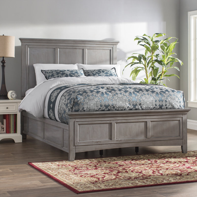 Kingery Standard Bed, Antique Gray, King