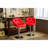 Glasgow Contemporary Tufted Adjustable Height Hidraulic Bar Stools, Set Of 2-1980071922