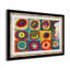 Étude des couleurs : Carrés à cercles concentriques, 1913 - Wassily Kandinsky - Estampe encadrée sur mesure-322087174-322087184-322087192