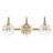 Kaelana 3-Light Vanity Light in Warm Brass-488369806-535162020-535161944