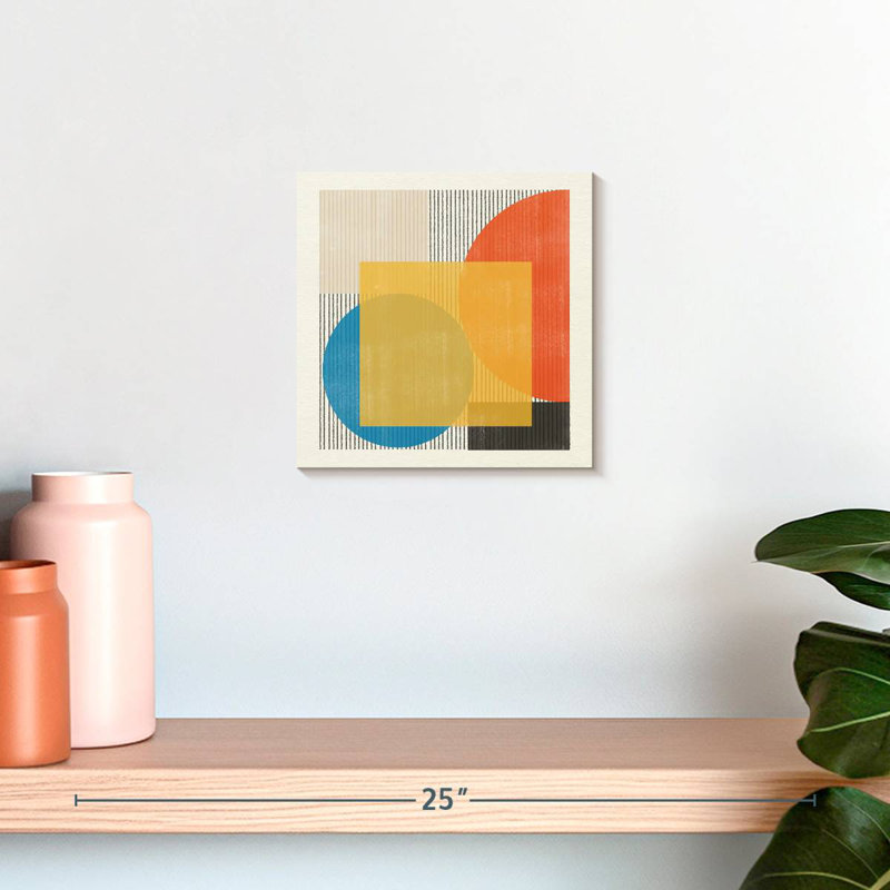 Objet moderne Mid-Century n ° 2, H 10 po x l 10 po