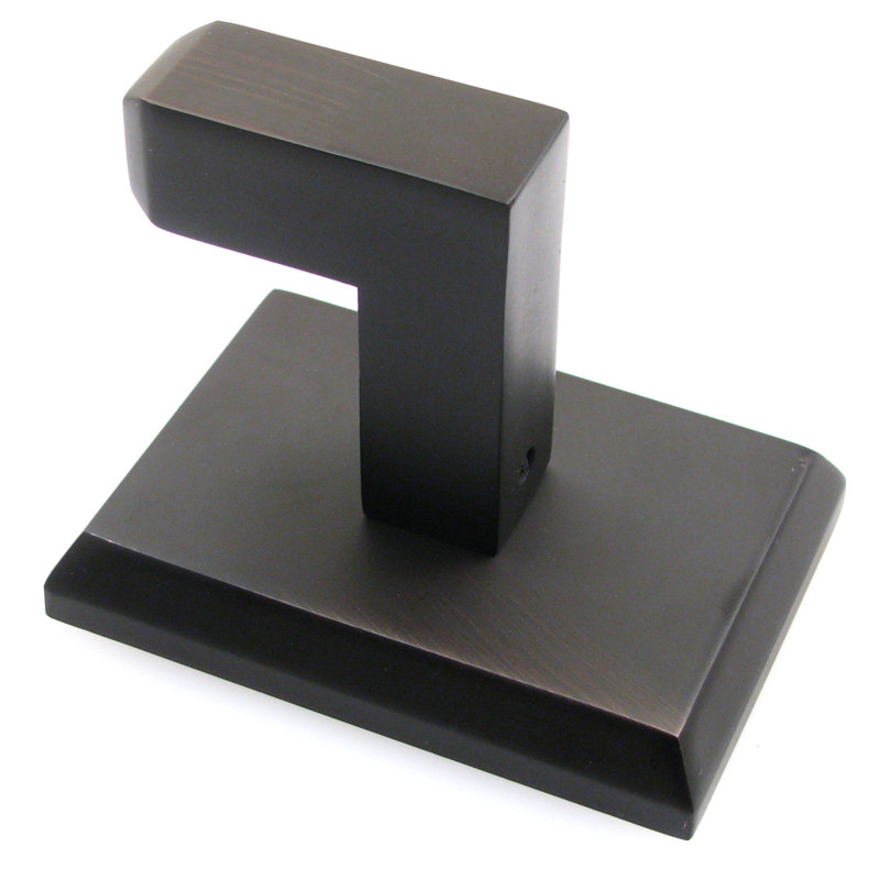 Utica Wall Mounted Robe Hook, Oil Rubbed Bronze