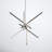 Rochelle 6-Light Sputnik Dimmable Integrated LED Pendant -124606671-55898150