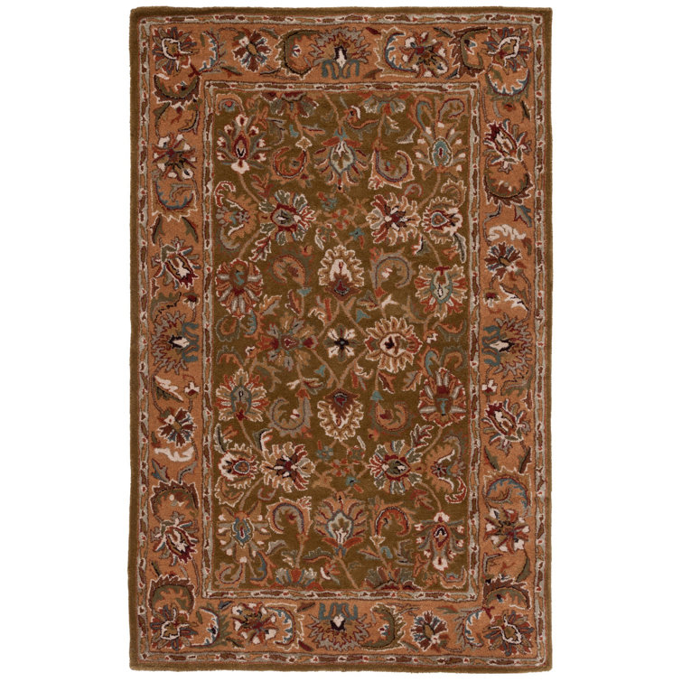 Mcauliffe Classic Hand Tufted Wool Oriental Rug