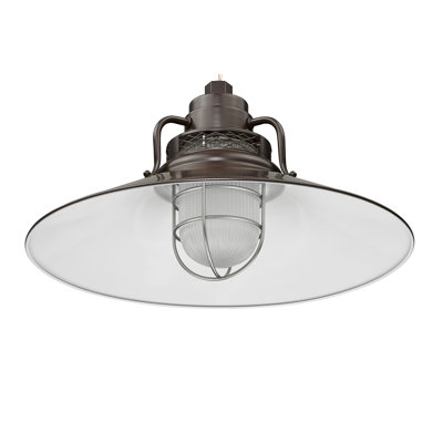 Luminaire suspendu conique à 1 lumière Eliseo