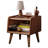 Jemiya Solid Wood Accent Cabinet