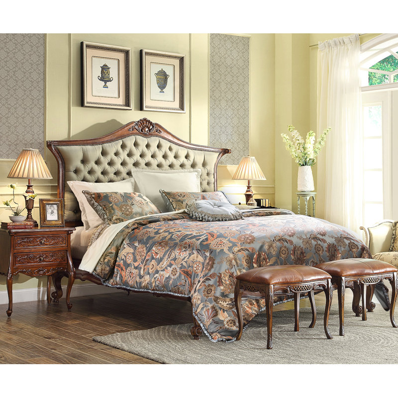 Ensemble de housse de couette en microfibre bleu marine Cotsworth, Housse de couette grand + 2 taies décoratives