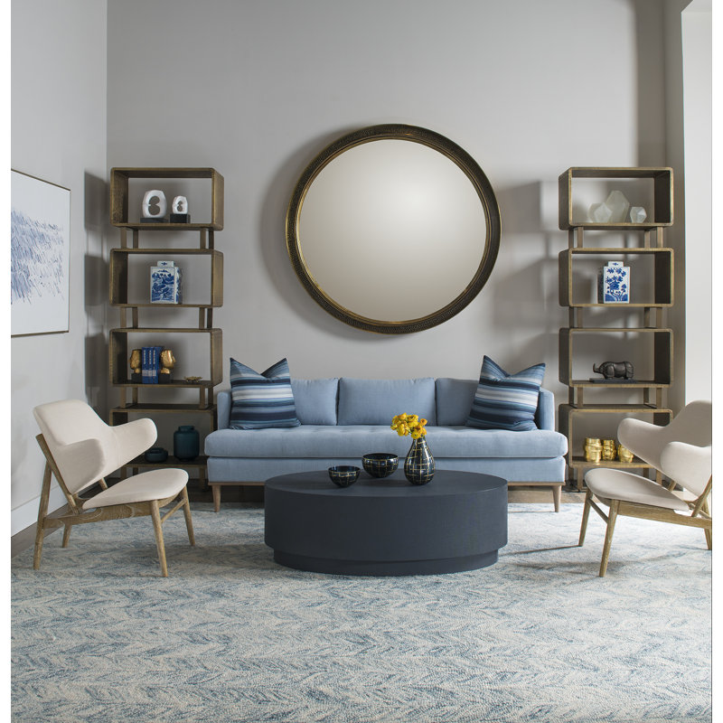 Mila Coffee Table, Navy Blue