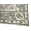 Tapis oriental Oushak Chobi 10 pi x 14 po Colorfast