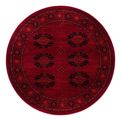 Tapis oriental rouge Amro