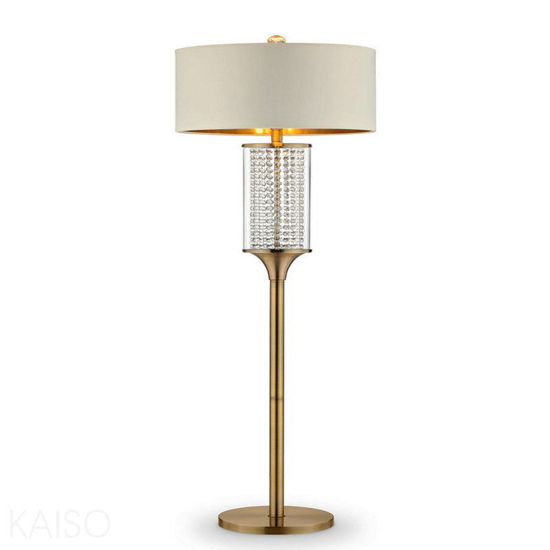 62.25-Inch Pluviam Crystal Floor Lamp