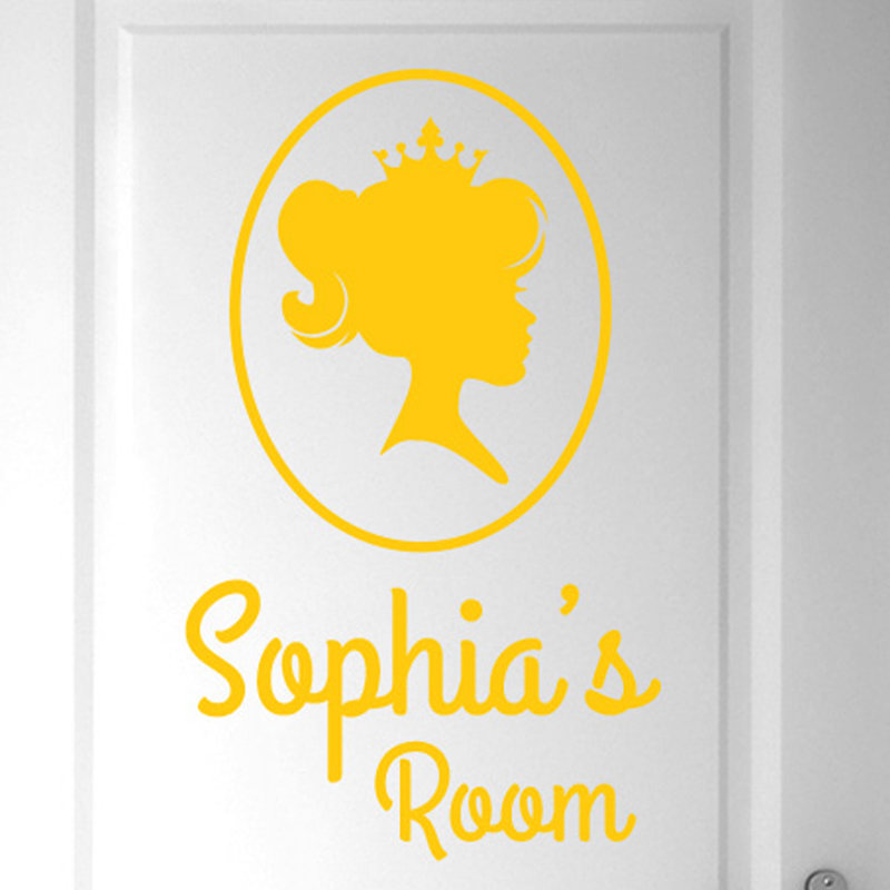Wall Decal, Dark Yellow