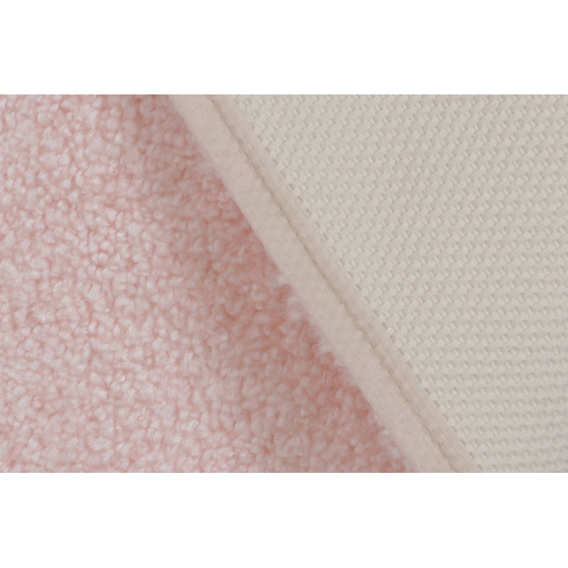Nylon Non-Slip Bath Mat, Pink, 0.4" H x 31" W x 55" L