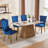Allena Tufted Chairs Upholstered Chairs with Solid Wood Frame Nailhead Back and Ring Pull Trim -1978330757-1978330765