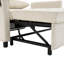 Canapé-lit 56,9 po avec canapé-lit escamotable avec dossier réversible, poches latérales, 2 ports USB et support pour téléphone dans le salon-1051620481