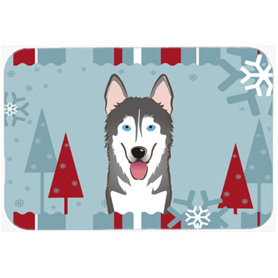 Tatig Alaskan Malamute Glass Cutting Board