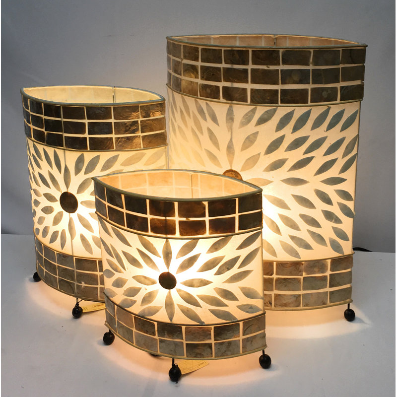 Ensemble de 3 lampes de table Brunet