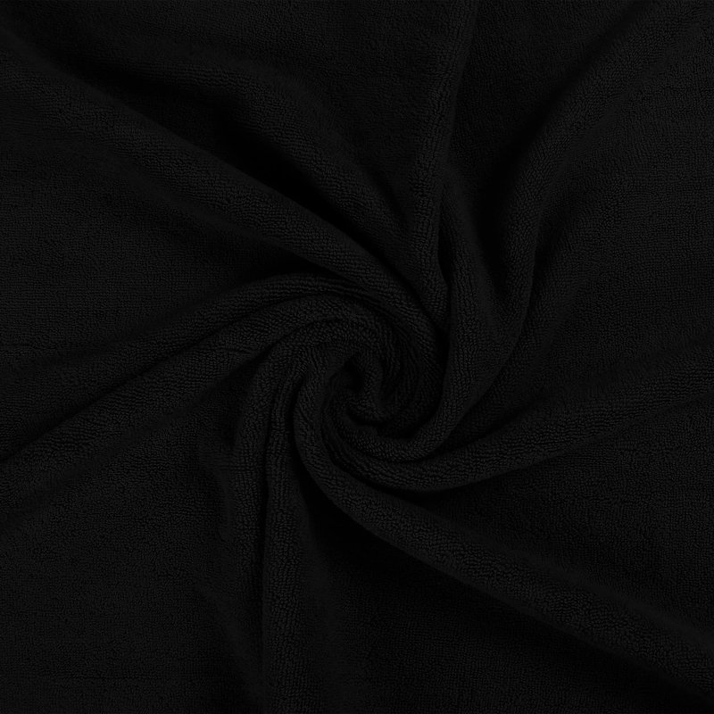 Saladin Bath Towel, Black