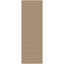 Tapis de couloir en coton Boho, tapis de couloir antidérapant lavable, tapis de sol tressé avec envers en caoutchouc, tapis brun beige beige orange pour la cuisine, la chambre à coucher et le vestibule
