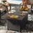 Chamber 5 - Person Outdoor Conversation Sofa Seating Group With Sunbrella® Cushions And Fire Pit Table