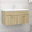 Saona Wall Hung Single Vanity Unit-61710413-127117732