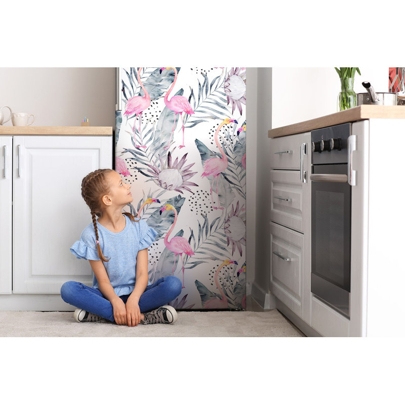 Animals Door Decal, 205cm H x 60cm W