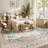 Washable Floral Area Rugs Boho Large Rugs Non-Slip for Bedroom Soft Rubber Backed Carpet-1904682786