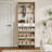 New Wooden Shoe Cabinet, 3 Doors And 2 Drawers, Equipped With Hangers And Spacious Storage Space, Shoe Storage-1315060748