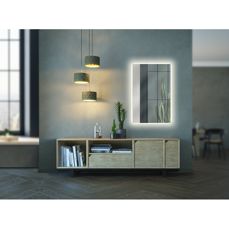Miroir de salle de bain Lisa, H 30 po x l 60 po