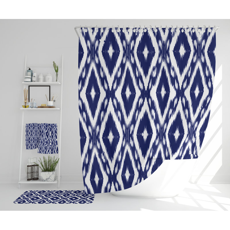 Neomiah Polyester Shower Curtain Set