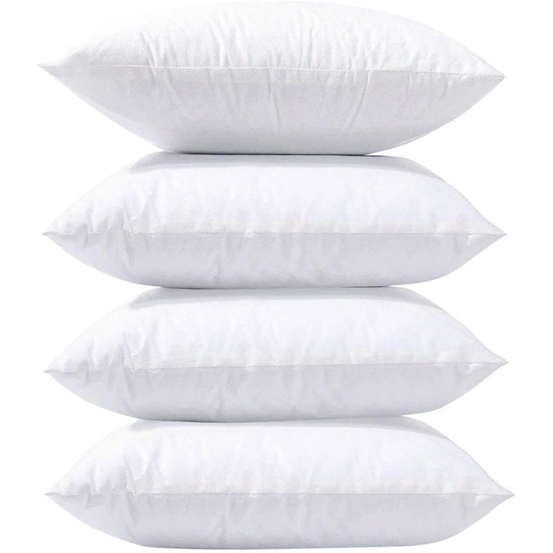 Alarice White Square Cushion