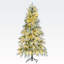 Arbre de Noël pré-éclairé enneigé-1173124214