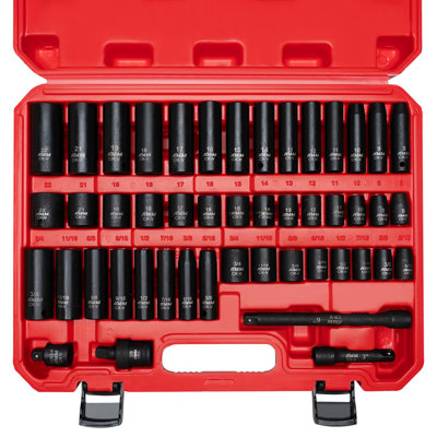 3/8" Drive Impact Socket Set