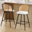 Aansu Swivel Boucle Upholstered Counter & Bar Stool-1038401322-1026700320-1050611421