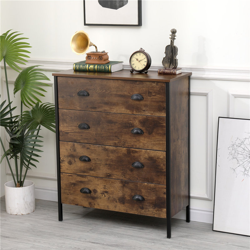 Algonquin 79cm W 4 - Drawer Chest of Drawers