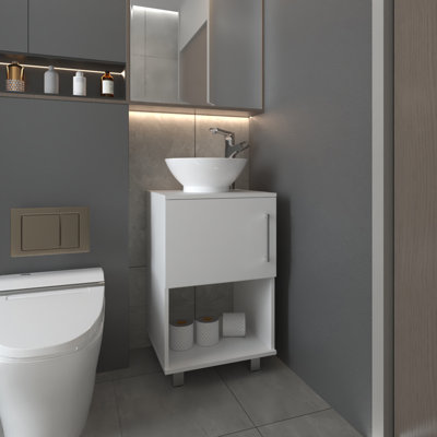 Allysah Freestanding Bathroom Cabinet