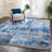 Machen Abstract Handmade Tufted Blue/Grey Area Rug-27429743