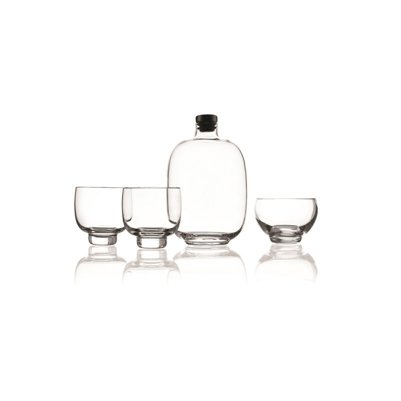 Malt 4 - Piece Whiskey Decanter Set