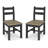 6 - Person Pine Solid Wood Top Trestle Dining Set