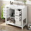 Meuble-lavabo 36 po avec lavabo encastré-101071862