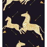 Zebras Animal Print Wallpaper Double Roll