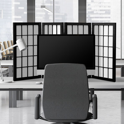 Alex 26.5"H Short Folding Screen