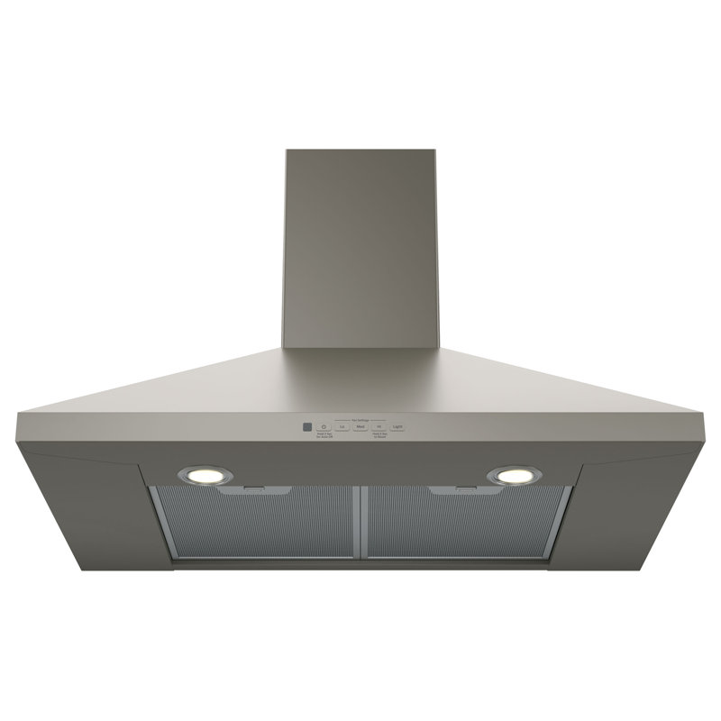 Hotte murale convertible 30 pouces 350 CFM, Ardoise résistante aux empreintes digitales